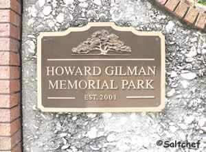 sign at howard gilman park st marys ga 31558